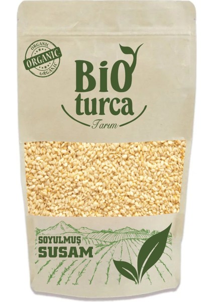 Organik Soyulmuş Susam 500 G