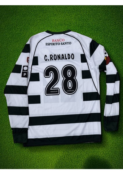 Nostaljik Sporting Lizbon Uzun Kollu Ronaldo Forması fiyatları