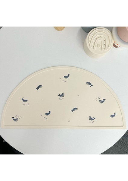 Yeni Çocuk Silikon Yalıtımlı Placemat (Yurt Dışından)
