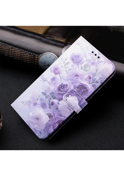 Renkli Çizim Deri Kılıf Redmi 15C 5g / 4g Global 171MM (Yurt Dışından) modelleri