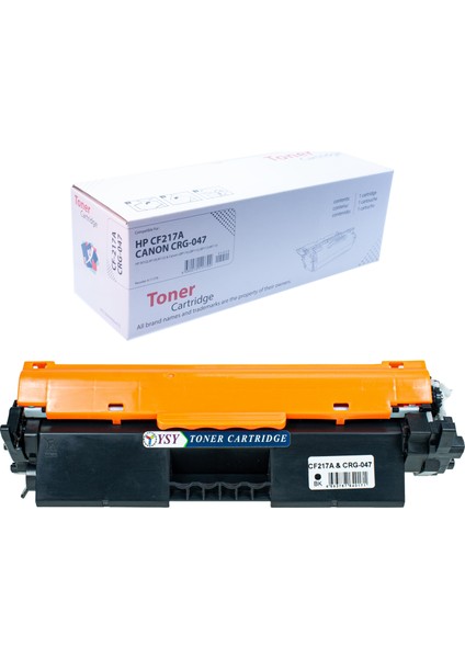 Hp CF217A & Canon CRG-047 M102 M130 M132 LBP110 LBP112 LBP113 MF110 MF112 MF113 Muadil Toner