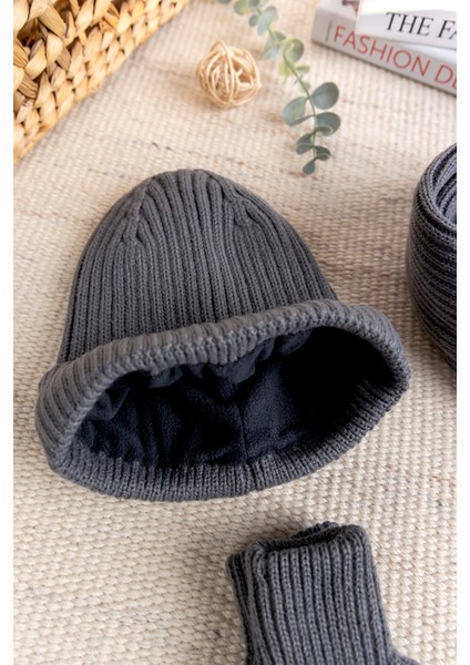 Garson Model 9-15 Yaş Erkek Çocuk Atkı Bere Eldiven Takımı modelleri