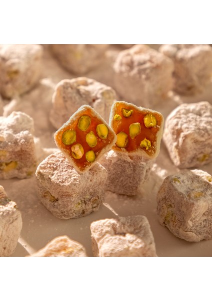 Antep Fıstıklı Çifte Kavrulmuş Lokum 500 gr fırsatları