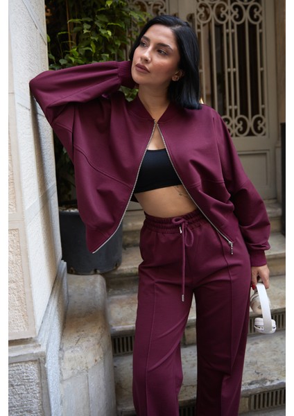 Çimalı Fermuar Detay 2 Iplik Eşofman Takım fiyatları