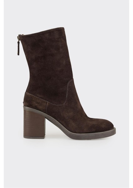 Kahve Deri Kadın Günlük Bot