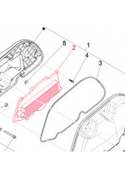 Vespa Gts 125-150 Hava Filtresi (2017- ) / Pıaggıo indirimleri