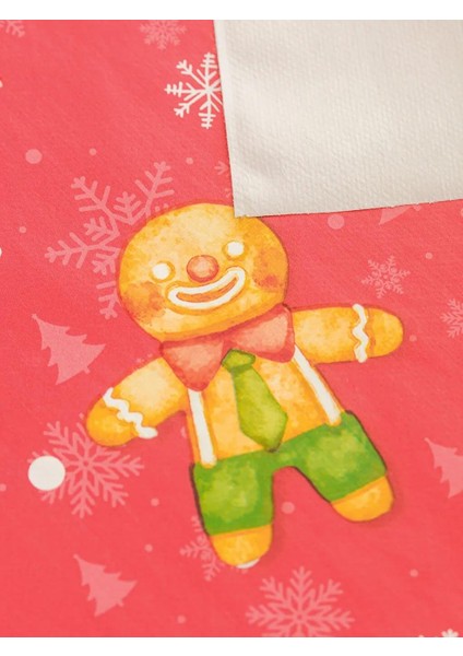 Yılbaşı Temalı Masa Örtüsü 140X140 cm (W5) fırsatları