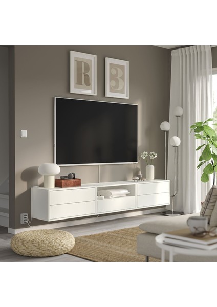 Duvar dolabı kombinasyonu, beyaz, 210x35x35 cm fiyatları