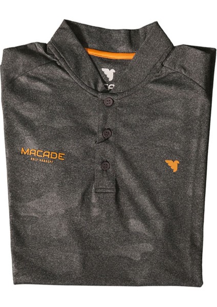 Golf Tx Camo Bomber T-Shirt PO20210622 Koyu Gri