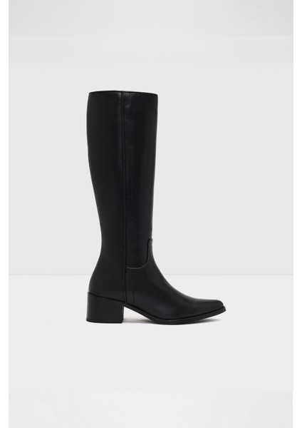 Ukiha-Tr Çizme Topuklu Çizme - Siyah
