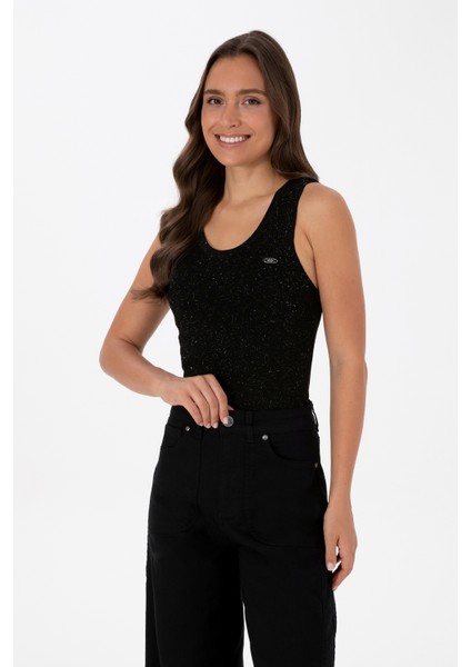 Kadın Siyah Kazak /triko 50310018-VR046