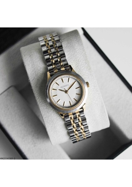 HM25141S01-2 Çelik Kordonlu Kadın Kol Saati
