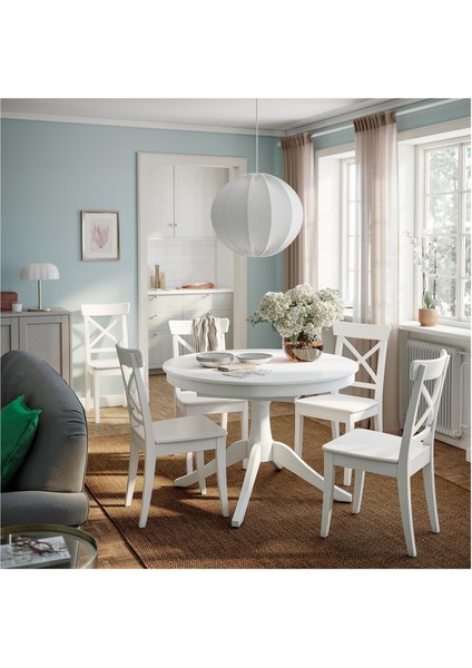 Ahşap sandalye, beyaz modelleri