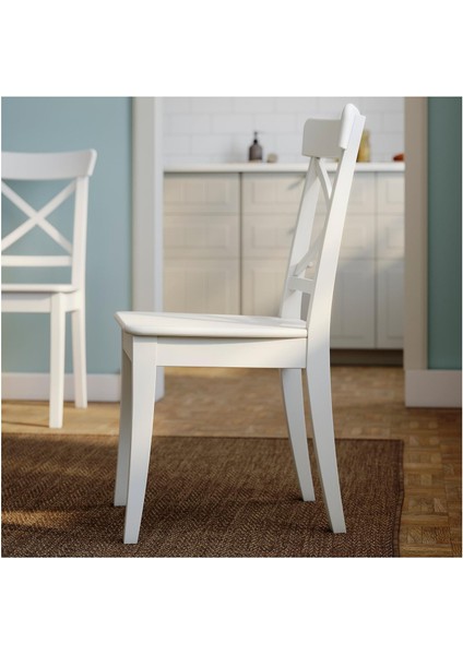 Ahşap sandalye, beyaz fırsatları