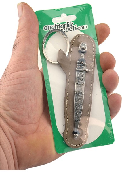 Çerkes Kaması Anahtarlık Gerçek Deri indirimleri