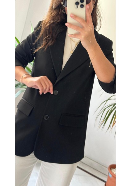 Kadın Siyah Blazer Ceket indirimleri