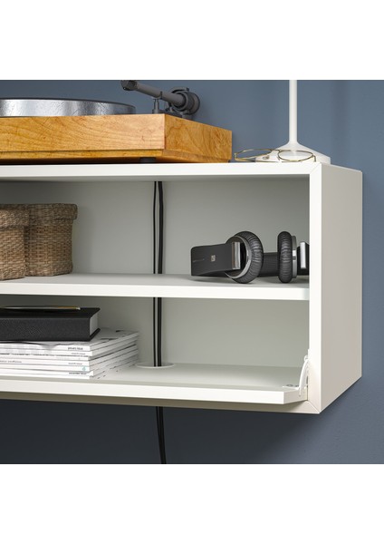 Duvar dolabı kombinasyonu, beyaz, 280x35x35 cm fiyatları