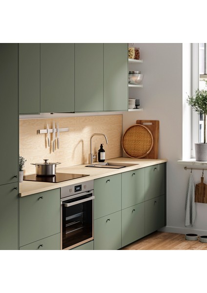 Tezgah, kontrplak görünümlü-laminat, 246x63,5x2,8 cm fırsatları