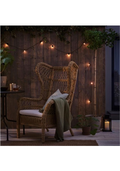 Aydınlatma zinciri, siyah, 5 m, pilli fiyatları