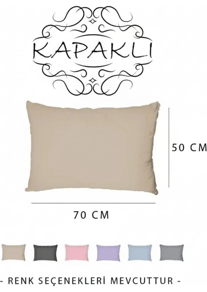 2 Adet 50X70CM Renkli Kapaklı Lüks Yastık Kılıfı, Pamuklu Yastık Kılıfı, Yastık Şiltesi fiyatları