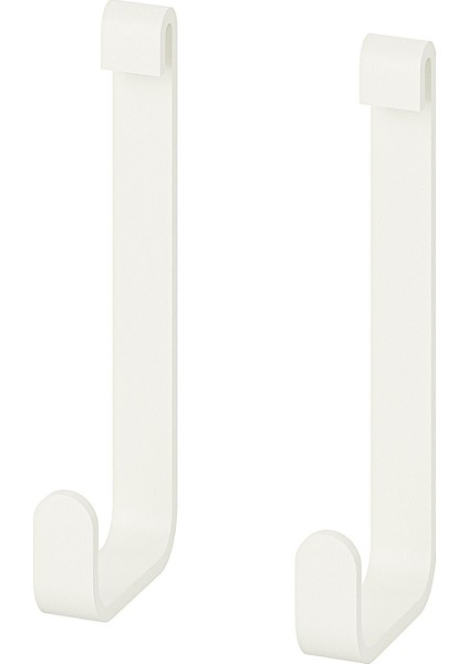 Kanca, beyaz, 6x24 mm