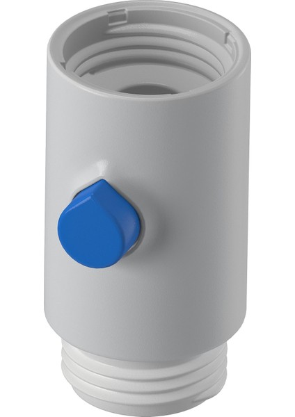 El duşu başlığı, gri-mavi