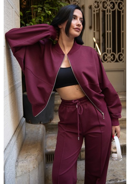 Çimalı Fermuar Detay 2 Iplik Eşofman Takım fırsatları