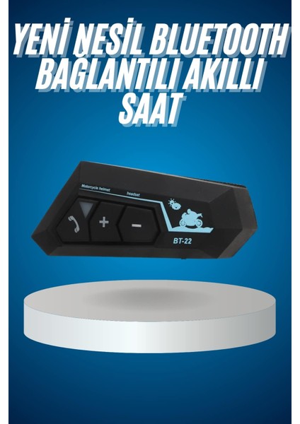 Msa-Shop Bluetooth Kask Kulaklığı Intercom 5.0 Bluetooth Android ve Ios Uyumlu