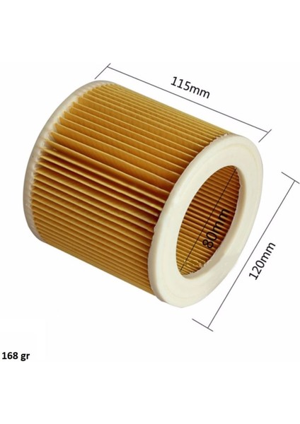 Karcher Uyumlu A 2524 Pt Süpürge Silindirik Filtre fırsatları