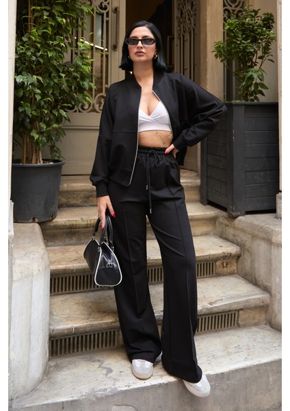 Çimalı Fermuar Detay 2 Iplik Eşofman Takım modelleri