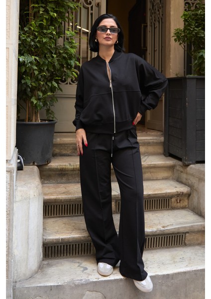 Çimalı Fermuar Detay 2 Iplik Eşofman Takım indirimleri