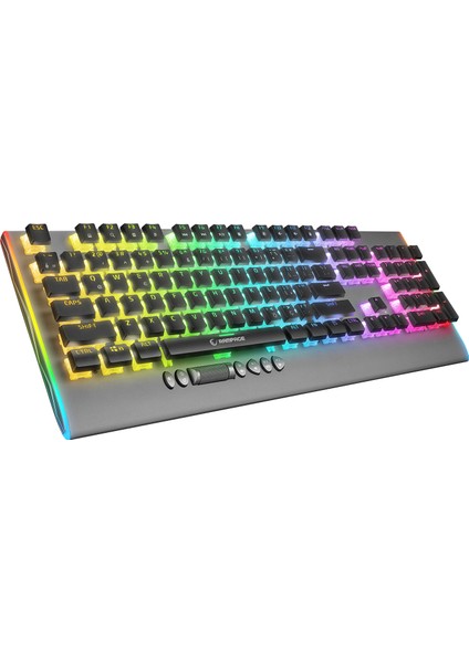 KB-R211 Prime Rgb Backlight Kristal Red Switch Mekanik Gaming Oyuncu