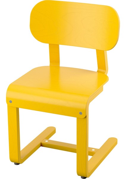 Ahşap Sandalye, Sarı-Huş