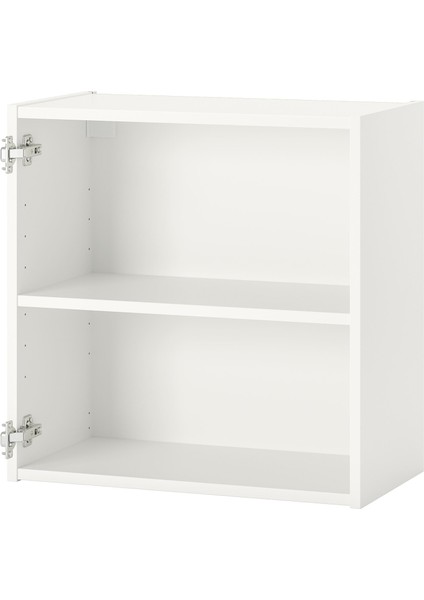 Mutfak duvar dolabı iskeleti, beyaz, 60x30x60 cm