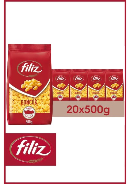 Boncuk Makarna 500 gr x 20 Adet
