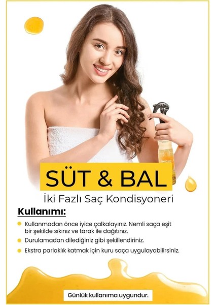 Fön Suyu 400ML Süt & Bal fırsatları