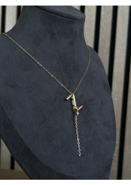 Z Harfli Çelik Kolye modelleri