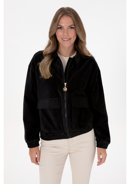 Kadın Siyah Dokuma Mont 50313095-VR046 modelleri