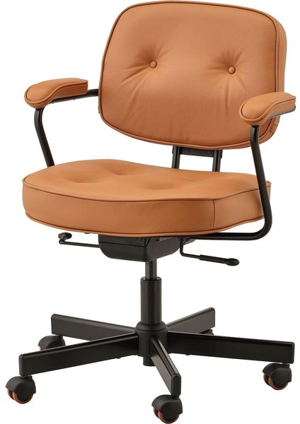 Çalışma sandalyesi, grann altın-kahverengi