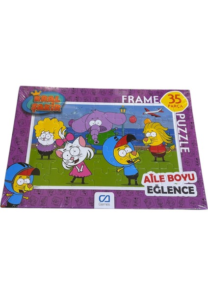 Kral Şakir ve Limon ile Zeytin Temalı 35 Parça Iki Adet Puzzle fiyatları