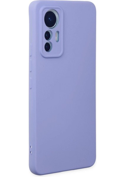 Xiaomi Mi 12 Lite Kılıf Nano Içi Kadife Silikon - Lila fiyatları