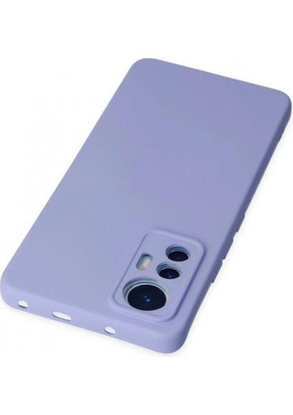 Xiaomi Mi 12 Lite Kılıf Nano Içi Kadife Silikon - Lila fırsatları
