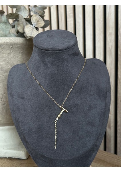 T Harfli Çelik Kolye fiyatları