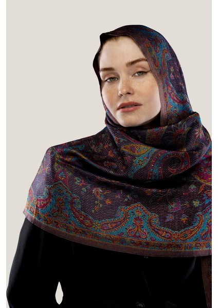 Notte Mor Ipek Şal modelleri