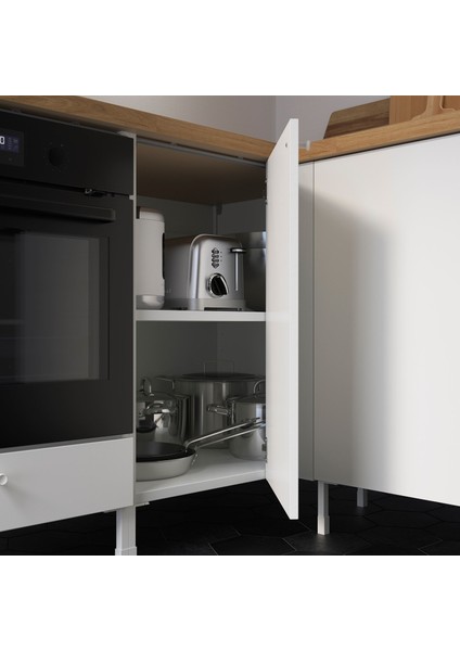 Alt dolap iskeleti, beyaz, 60x60x75 cm, raflı fiyatları