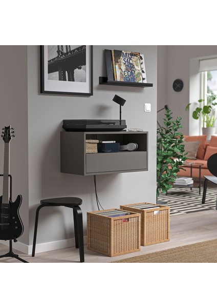 Duvar dolabı kombinasyonu, koyu gri, 70x35x35 cm fiyatları