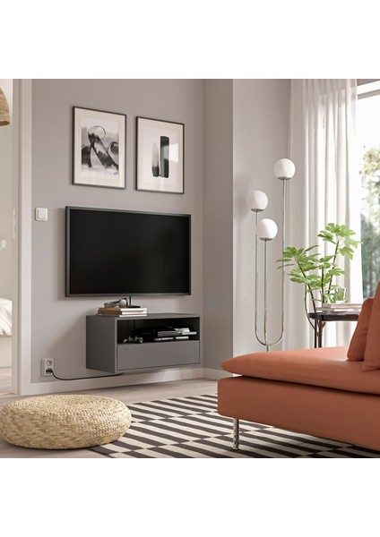 Duvar dolabı kombinasyonu, koyu gri, 70x35x35 cm modelleri