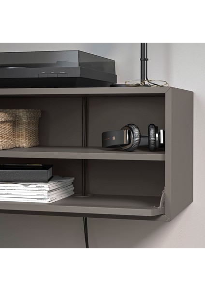Duvar dolabı kombinasyonu, koyu gri, 70x35x35 cm fırsatları