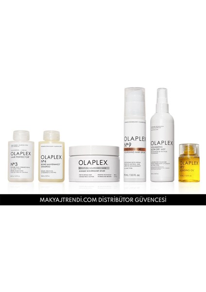 Complete Fine Hair Repair System Set - Ince Telli Saçlar Için Bağ Güçlendirici & Onarıcı Bakım Seti