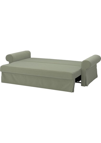 3'lü yataklı kanepe, hakebo gri-yeşil